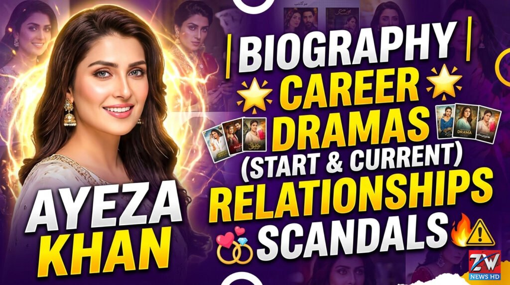 Ayeza Khan drama scene still.