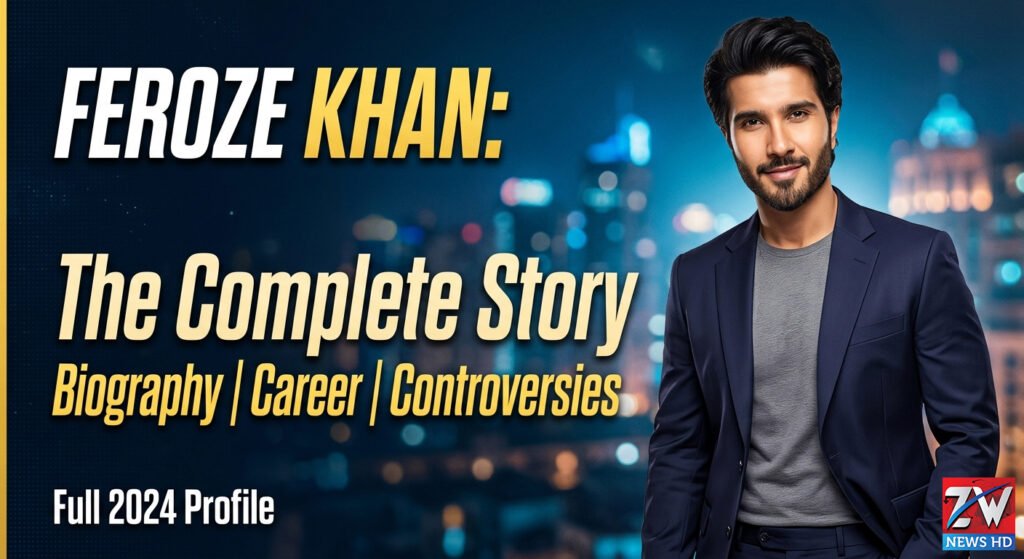 Feroze Khan famous Pakistani drama actor biography image
