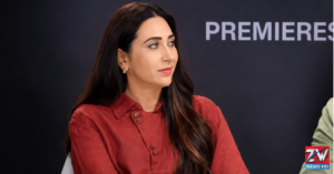 Karisma Kapoor speaking about how several actresses initially refused roles in the iconic movie Dil To Pagal Hai during an interview.
