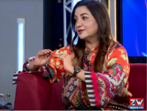Nadia Afgan sharing a thought-provoking post about modesty and the male gaze, sparking discussion on social media about cultural norms and personal expression.