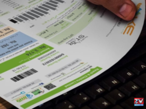 A redesigned electricity bill format shown on paper or digital screen, highlighting simplified sections for usage, charges, and total amount to make it easier to read and understand.