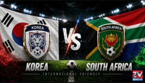 South Africa players celebrate after defeating South Korea 1-0 in a crucial FIFA World Cup 2026 Group A match.