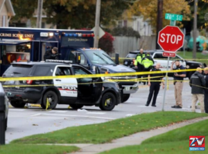 Police investigate the scene after a Muslim man was fatally stabbed in the United States in a suspected religion-based attack.