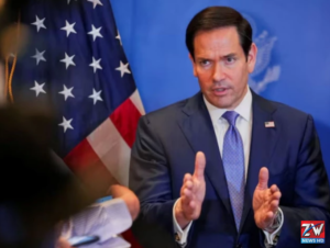 US Secretary of State Marco Rubio speaks to the media, saying the United States remains open to talks with Iran to help address the ongoing crisis.